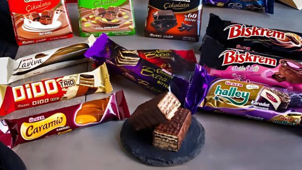 Ulker Chocolate and Berkat Madinah Snacks 100% right choice 6 Berkat Madinah and Ulker Chocolate snacks assortment with organic nuts, dried fruits, and premium chocolates