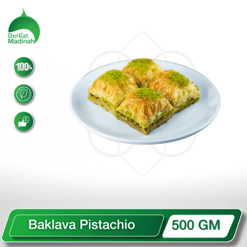 Indulge in the classic flavors of authentic Middle Eastern baklava with our Baklava Pistachio. This exquisite collection features layers of flaky phyllo dough, infused with the rich, nutty essence of premium roasted pistachios and a touch of fragrant honey. Experience the perfect balance of crunch and sweetness in every bite.