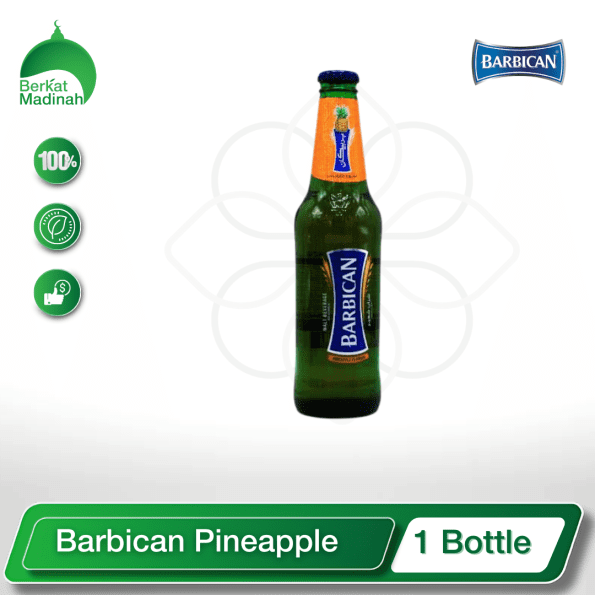 Indulge in a tropical twist with Barbican's non-alcoholic malt beverage infused with the refreshing and juicy flavors of pineapple. This unique offering combines the rich, smooth character of premium malts with the vibrant and zesty notes of fresh pineapple, creating a truly captivating drinking experience.