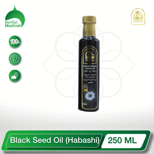 Discover the ancient healing power of the Black Seed, also known as Habashi, with our premium Black Seed Oil. Extracted from the nutrient-rich seeds of the Nigella sativa plant, this potent oil is a true elixir of wellness, offering a wide range of benefits for your mind, body, and soul.