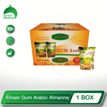 Unlock the remarkable benefits of Elnasr Gum Arabic Almanna, a natural and versatile ingredient with a rich history dating back thousands of years. Hailed as the "tears of the Acacia tree," this premium gum arabic powder offers a unique blend of soluble fiber, antioxidants, and essential minerals that can enhance your health and culinary experiences.