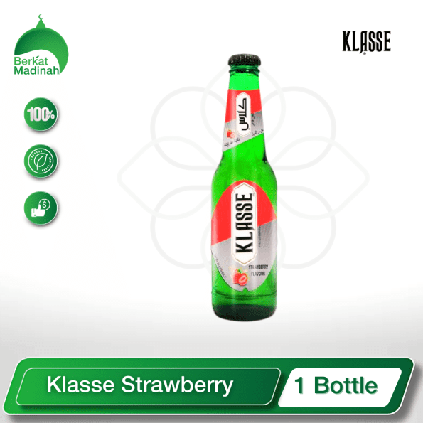 Klasse Strawberry 330ML is a refreshing and delightful non-alcoholic beverage that celebrates the sweet and juicy taste of succulent strawberries. Crafted with the finest ingredients, this drink offers a vibrant and invigorating experience that is perfect for those seeking a healthier alternative to traditional soft drinks.