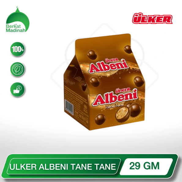 Experience the ultimate indulgence with ULKER ALBENI TANE TANE, a delectable collection of individually wrapped chocolate wafer bites. Savor the harmonious fusion of rich, creamy chocolate and crisp, satisfying wafers in a convenient, on-the-go format.