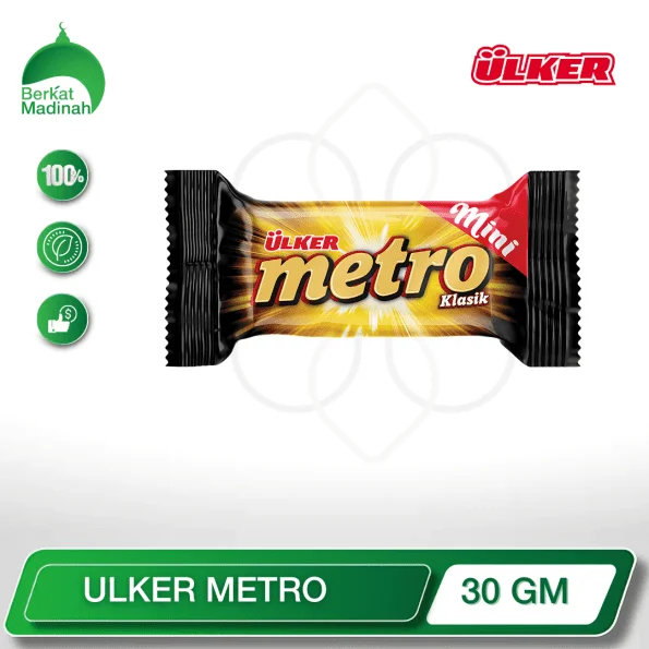 Indulge in the captivating flavors of the ULKER METRO, a delightful wafer treat that combines crisp layers of wafer with a smooth, creamy filling. This irresistible snack is the perfect balance of crunch and creaminess, making it the ideal companion for any moment of indulgence.