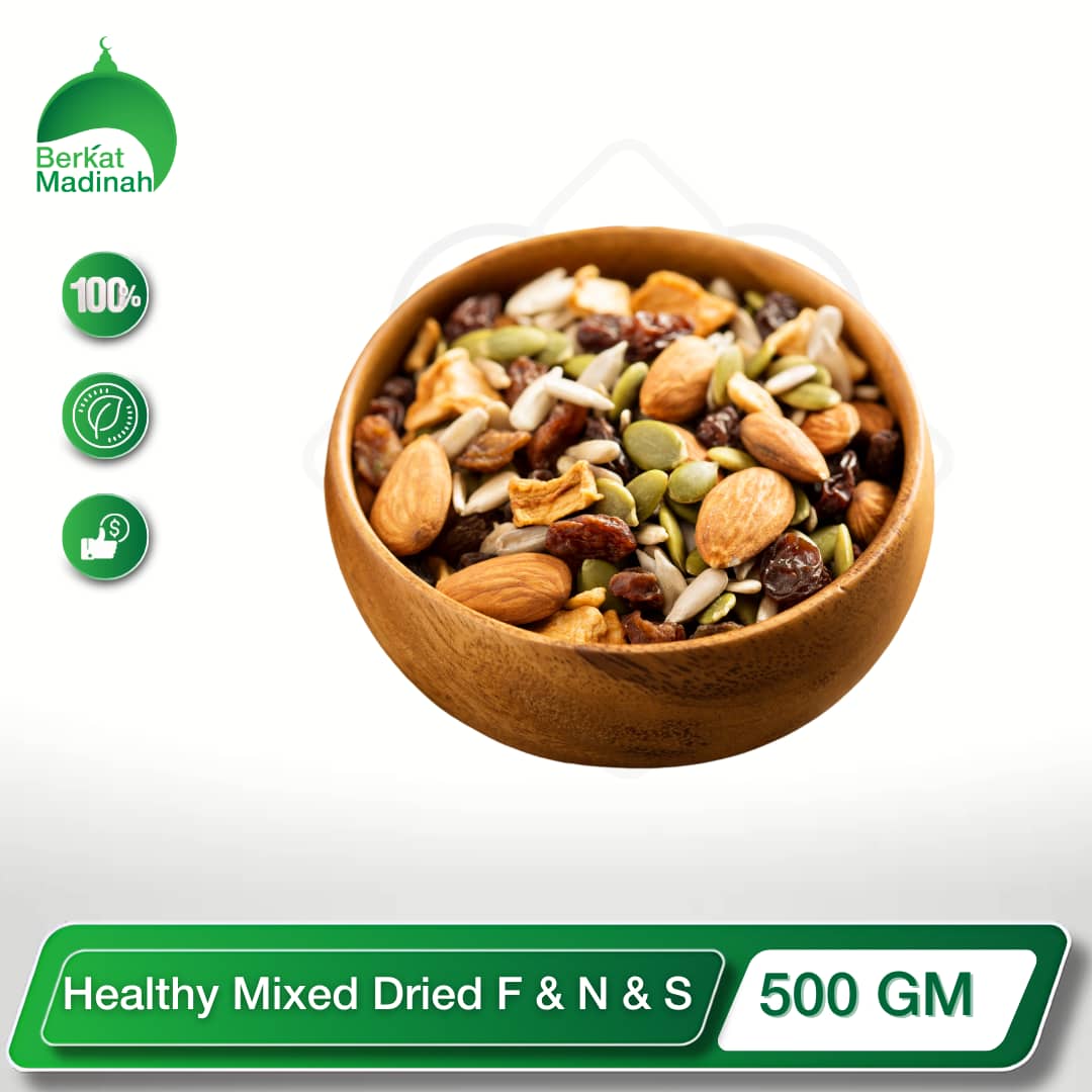 Healthy Mixed Dried Fruits Nuts Seeds 500gm 1kg Premium