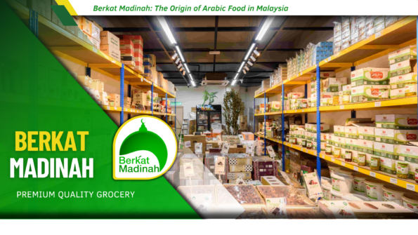 Berkat Madinah halal products representing the origin of Arabic food.