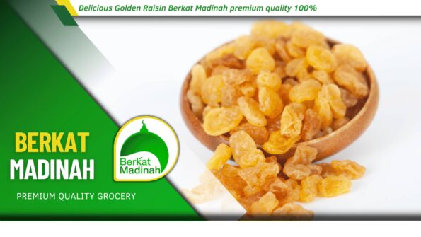 Delicious Golden Raisin Berkat Madinah premium quality 100%