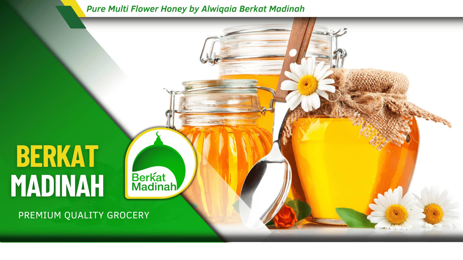 Pure Multi Flower Honey by Alwiqaia Berkat Madinah