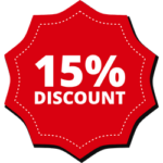 15% OFF